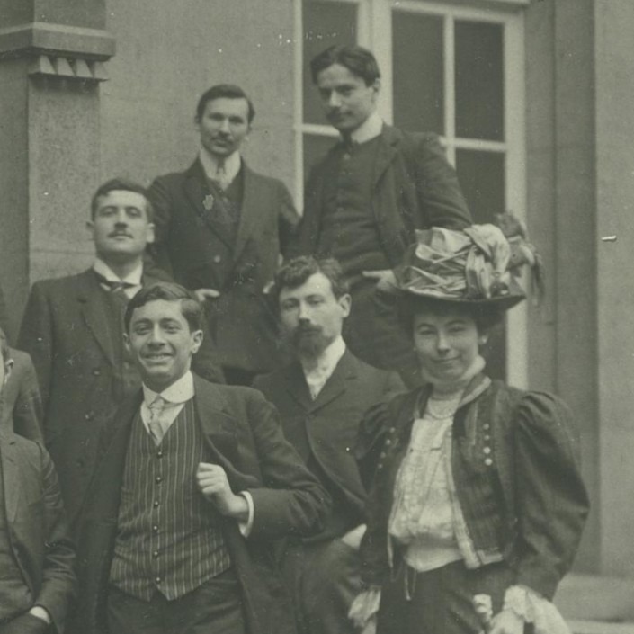 Promotion de l’École des chartes 2e année 1908